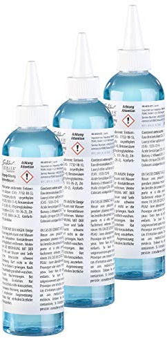 Sichler Haushaltsgeräte Reiniger: 3er-Set Reinigungslösung für Fenster-/Fliesen-/Bodenreinigung, 660 ml (Glasreiniger Auto, Fliesen Reinigungsmittel, Hobot)