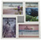Smiling Art Marco de fotos Collage para 4 fotos, collage de fotos de madera MDF con vidrio (Blanco, 4 x 10 x 15 cm)