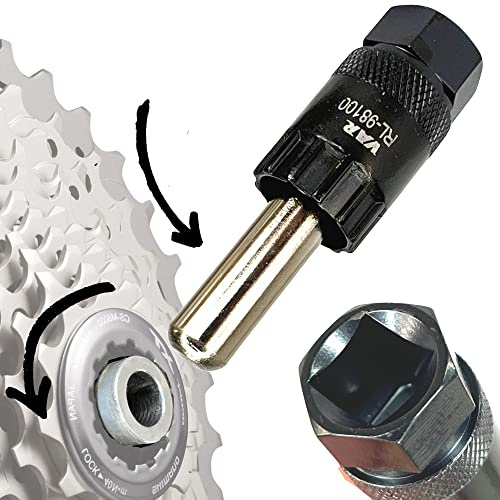 Fantic26 Fahrrad Kassettenabzieher Set, Kettenpeitsche für MTB | Centerlock Montage