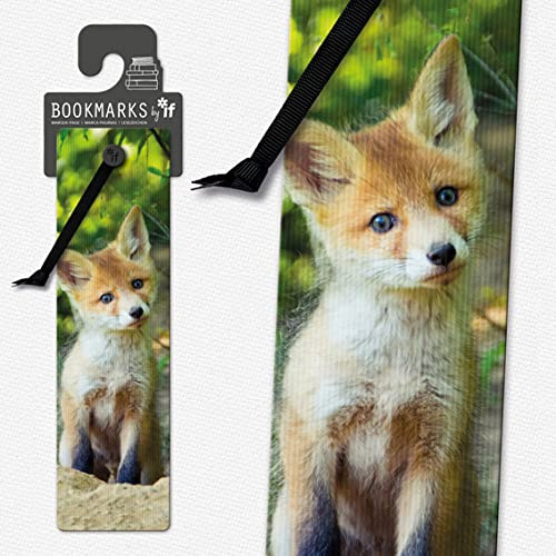 3D-Lesezeichen - Roter Fuchs