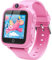 Awatty Kids Smart Watch for Boys Girls, Wrist Watches for 5-12 Year Olds Children, Birthday Gift for Kids, Pink Digital Watch with 14 Puzzle Games and 90° Rotating Camera, Electronic Learning Toys