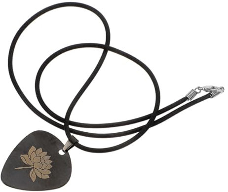 Abaodam Metall-gitarrenplektrum-halskettenanhänger Daumen-rosa-bass-design Plektrum-schlüsselanhänger Rock-punk-schmuckzubehör Für Diy-schmuckherstellung