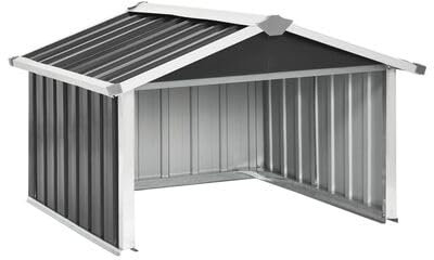 Garden Robot Lawnmower Shed 92x97x63 cm Galvanised Steel Anthracite