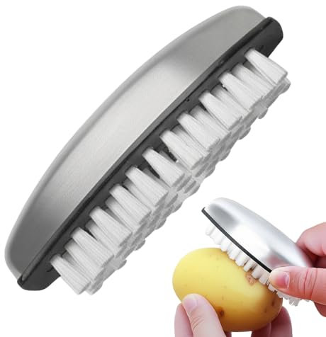 Cepillo De Alambre - Cepillo de Acero para Limpieza - con Mango Cómodo