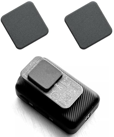Juego de 2 clips magnéticos originales para micrófono DJI, accesorios de montaje magnéticos OEM para DJ MIC 2/micro mini transmisor inalámbrico de montaje fácil, soporte magnético inconsútil
