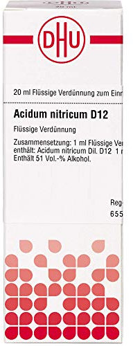 DHU Acidum nitricum D12 Dilution, 20 ml Lösung