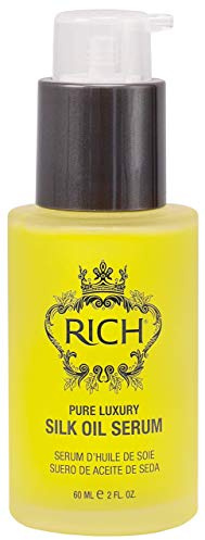 RICH Silk Oil Serum, Haaröl mit Jojobaöl und Olivenöl für trockenes und strapaziertes Haar (60ml)