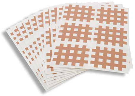 AFH Cross Tape Exklusiv | verschiedene Ausführungen (Größe 2 | 60 Stück | ca. 28 x 36 mm, beige)