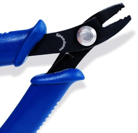 SPEEDWOX Bead Crimping Plier Bead Crimper Pliers Bead Crimping Tool for Jewelry Making 5 Inches Standard Precision Crimp Bead Tool with Spring Multi Use DIY Craft Beading Hobby