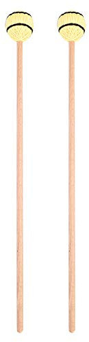 Tbest Schlägel, Schlägel,Marimba Schlägel,1 Paar Garnkopf Tastatur Marimba-Schlägel Mit Glatten Griffen Für Den Professionellen Spieler