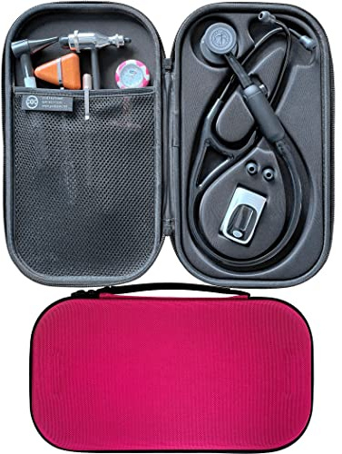 Pod Technical Cardiopod II Stethoscope Case for All Littmann Stethoscopes - Raspberry
