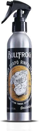 Bullfrog - Flüssigseife für Hände und Körper 500 ml, umhüllende Textur - Hinterlässt weiche und duftende Haut - Würzige und frische Noten - Made in Italy