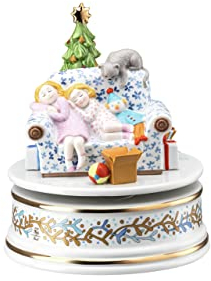 Hutschenreuther Sammelkollektion 22 Weihnachtsabend Spieluhr Gross, 17,5 CM