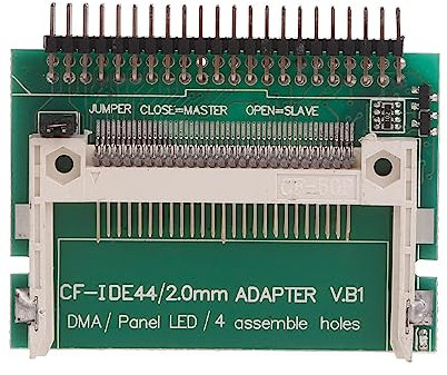 OFFILICIOUS Ide Cf Adapter CF auf 2,5 Ide, 44-Pin-Adapterkarte 6,3 cm (2,5 Zoll), 44-poliger Stecker CF, kompakter Flash-Speicherkarten-Konverter für Laptop PC