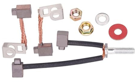 NaBeli Kit de escobillas de carbón for Motor de Arranque de Motocicleta, Compatible con Motores 11HP-18HP 393499 497401 494198 494990 1972-2002 7HP-18HP 390838 391423