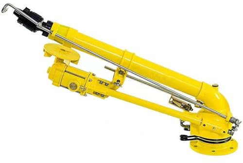 OVARIA Aspersor de riego agrícola, Pistola rociadora de aspersor de césped de Alta Resistencia, rociador de riego de área Grande de 360 ​​° for césped agrícola, Granjas, silvicultura, Industrial