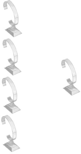 VALICLUD 5stücke Uhrendisplay Transparenter Schmuckständer Für Armbänder Und Uhren Für Nachttische Und Badezimmer Schützt Vor Kratzern Und Beschädigungen