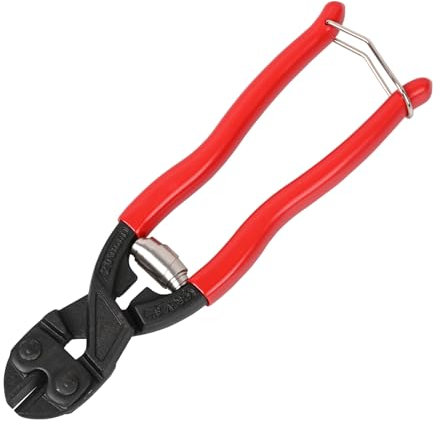 OWLMATE Tronchesi 200 mm, Tronchese per Ferro Metallo, Apertura Regolabile Tagliabulloni con Impugnatura Morbida Antiscivolo