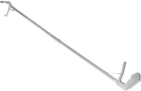 DINHEAROM Pinza Práctica para Atrapar Serpientes De Acero Inoxidable, Antideslizante, 1,2 m Plegable Bloqueo, Herramienta para Manejo De Serpientes Jardinería y Caza para Profesionales