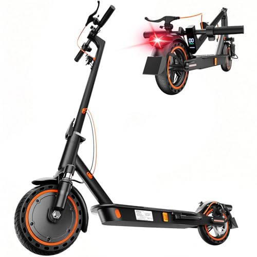 E Scooter mit Straßenzulassung, 35 KM Reichweite, 500W Motor,APP Steuerung | ABE, Klappbarer Elektroroller mit APP Steuerung, 20 KM/H, 8,5 Fuß große Vollgummireifen, Tempomat