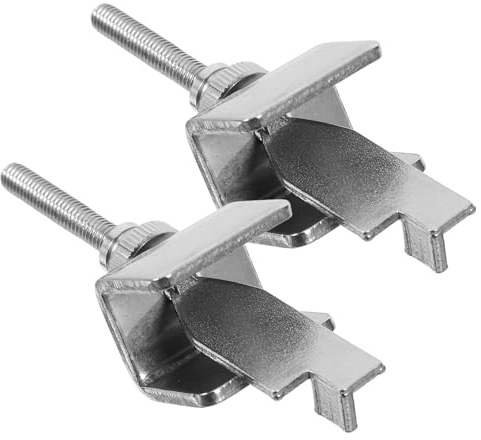 WATIIFUFU 2 pièces Verrous de Sécurité Acier Inoxydable pour Porte Intérieure Verrou Portable Facile à Installer Protection Supplémentaire pour Hôtels Appartements et Chambres Privées