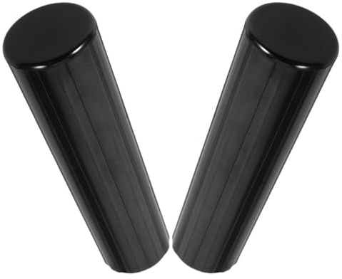 Mango Negro de M10 Repuesto de 110mm para Asador, de Barbacoa | Bakelita y Cobre, 2 Piezas, Rosca Estándar, Resistencia a Altas Temperaturas, Camping y Picnics