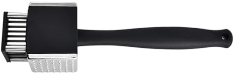 Batticarne, martello da cucina 2 in 1, accessorio per barbecue, martello da carne, per cucina, ristorante, casa, pollo e maiale