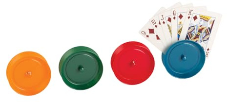 4 Pack Playing Card Holders Spring Loaded item# 2722