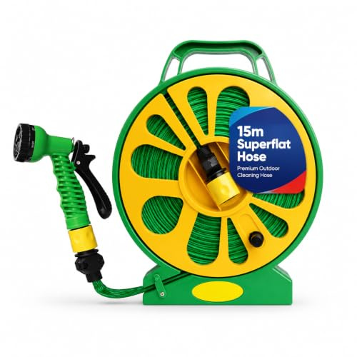 Streetwize - Superflat Hose, 15m Compact Flat Water Hose