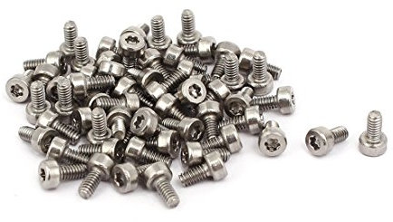 Aexit M2x4mm Gewinde T6 Torx Drive 304 Edelstahl Torx-Zylinderschraube mit Innensechskant 60st (799cd8e01bbd2501e1271d04655b7fa0)