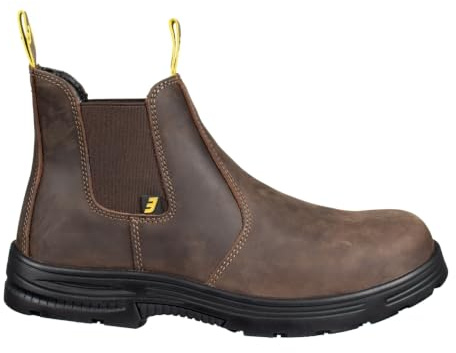 SAFETY JOGGER Stivali di sicurezza industriali Uomini e Donne - JACKMAN - Stivali di sicurezza, stivali protettivi EU 41, Marrone