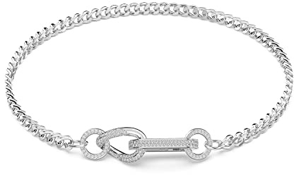Collier Swarovski Dextera plaqué argent