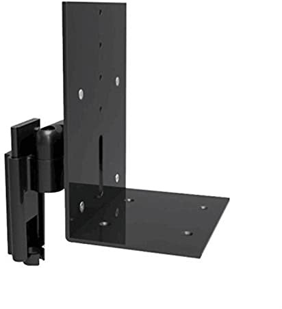 luckxuan Boxenständer Aluminiumwandhalterung Lautsprecherhalter Neigung Swivel Audio-Lautsprecherhalterung Hängende Halterung Schnelle Einfache Installation Unterstützungsgestell