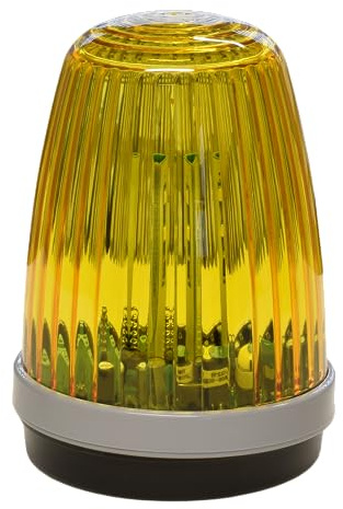 Signallampa Hörmann kompatibel 12–24 V och 230 V för RotaMatic LineaMatic SupraMatic ProMatic Portronic – varningsljus – blinkande ljus för roterande tordrivning och skjutportsdrift – blinkande ljus