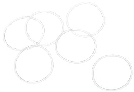 PATIKIL 50 Paquet 32 mm OD x 1,5 mm Largeur Silicone O-Anneaux Blanc | VMQ Métrique Étanchéité Joints pour Robinets Tuyauterie Réparation
