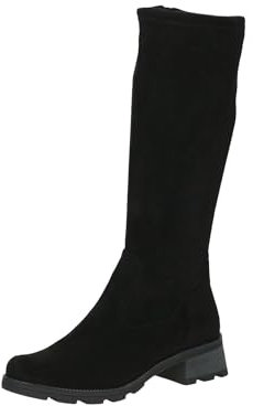 CAPRICE Botas de Forro Caliente para Mujer 9-26603-43, Moda, Estiramiento Negro, 40.5 EU