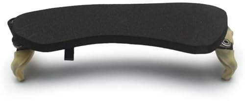 Geigen ZubehöR Violine Schulterstütze, verstellbare stilvolle Aluminiumplatte Violine Schulterstütze 4/4 1/2 3/4 1/4 1/8 (Color : 1/2)