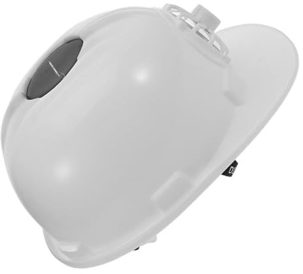 SOLUSTRE Casque De Sécurité Solaire avec Ventilateur pour Construction Protection Le Soleil Et Impact pour Travaux Extérieurs Jardinage Et Plus