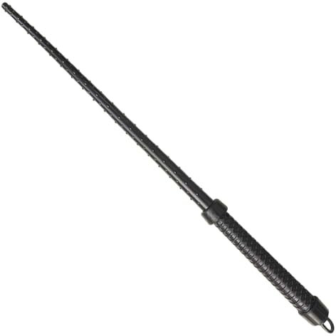 getuse Cravache d'équitation 60 cm pour professionnels - Fouets d'équitation flexibles - Accessoires de cosplay pour cavaliers et amateurs de chevaux (noir)