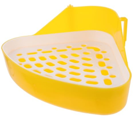 FUTUREORYY Baño para Mascotas Bandeja Sanitaria para Conejos Inodoro para Conejos para Entrenamiento De Mascotas Casa o Jardín