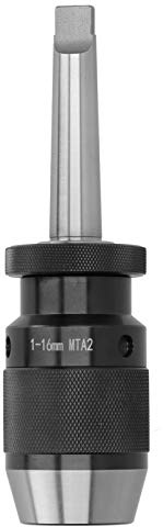 Mandril Taladro Portabrocas 1-16mm Integrado Sin Llave MT 116mm MTA2 - Autobloqueo Preciso, Alta Eficiencia, Para Torno y Taladro