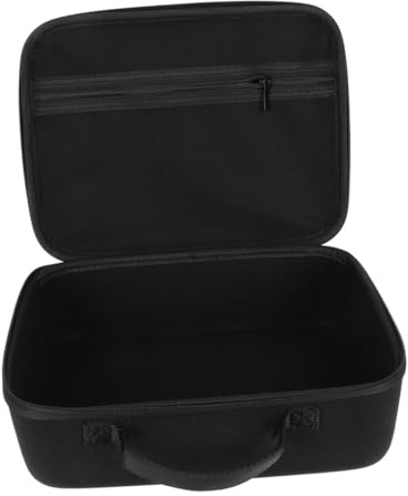Étui de Rangement Multifonction en EVA pour Sèche-Cheveux Noir | Grand Volume, Protection Anti-Éclaboussures, Format Pratique pour Voyages d'Affaires et Déplacements
