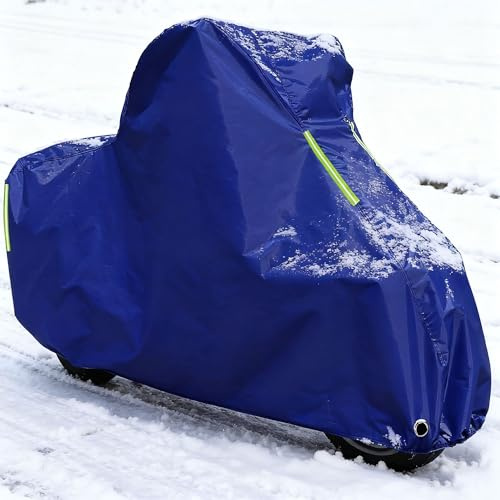 Herbst und Winter Outdoor Motorrad Abdeckung,für KTM 950 Supermoto ，210D Oxford, 100% Schnee- und Regenbeständig, anpassen Sie Sich an Ihr Fahrzeugmodell, elastischer Saum, UV-Schutz