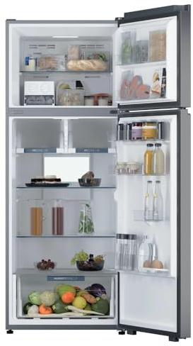 Haier Frigorifero multi-porta HPR5718ENMX - Grande capacità, freddo ventilato, design moderno in acciaio inox