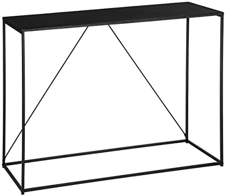 Meuble Console en Métal Noir L120 x H 85 cm - Atmosphera