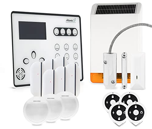 ATEOS - Alarme de Maison sans Fil GSM Kit Max 2 (MD-326R)