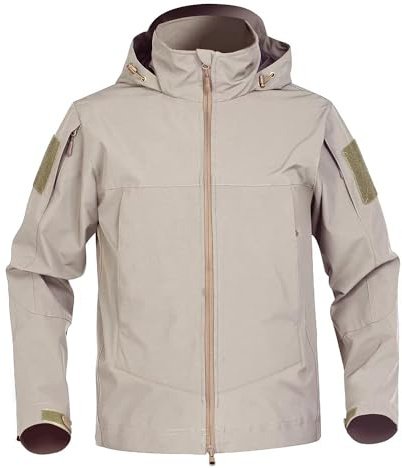 BSLVWG Regenjacke für Männer Wasserdichte Leichte Kapuze Windbreaker Outdoor Regenmantel Winddichte Shell Jacke für Reisen