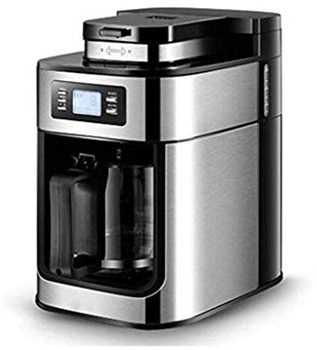 CNBYDK Macchina per caffè Americano, Macchina per caffè Automatica con macina e infusione con macina incorporata, Macchina per caffè Automatica WiFi, macinacaffè