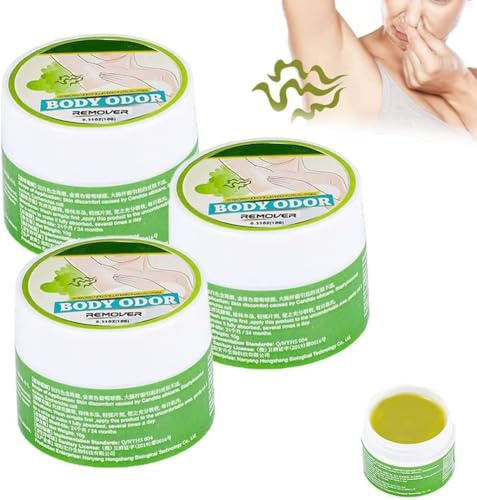 Crème anti-odeurs pour les aisselles, crème anti-odeurs corporelles aux herbes, réduit la transpiration et élimine les odeurs, pour hommes et femmes