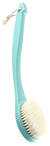 VICASKY Spazzola Esfoliante Corpo Manico lungo PET per Pulizia Profonda e Massaggio, Spazzola da Bagno Portatile per Schiena e Impiego Quotidiano